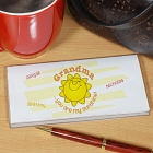 Sunshine Personalized Checkbook Cover